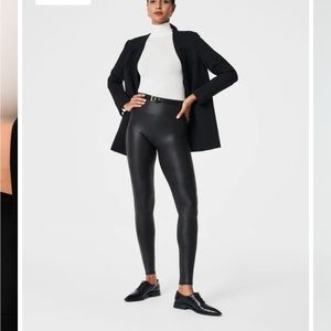 Spanx Faux Leather Leggings